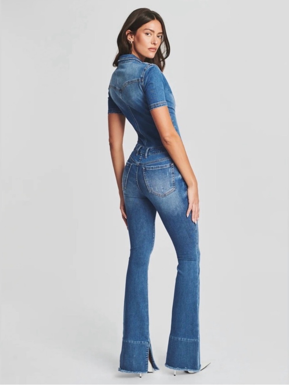 Ser.O.Ya Fallon Jumpsuit in Bayside Sz XS Revolve NWT - Picture 2 of 5
